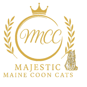 Majestic Maine Coon Cats transparent logo